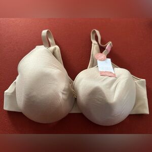 Beige Bra with Adjustable Straps